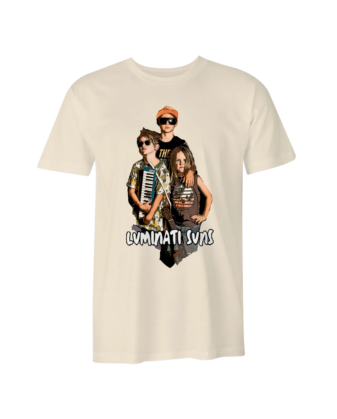 Band Photo T-Shirt (Natural)