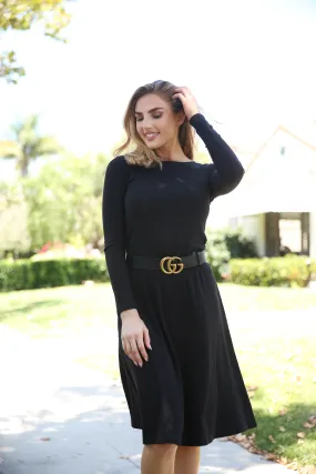 Basic Ribbed Long Sleeve T