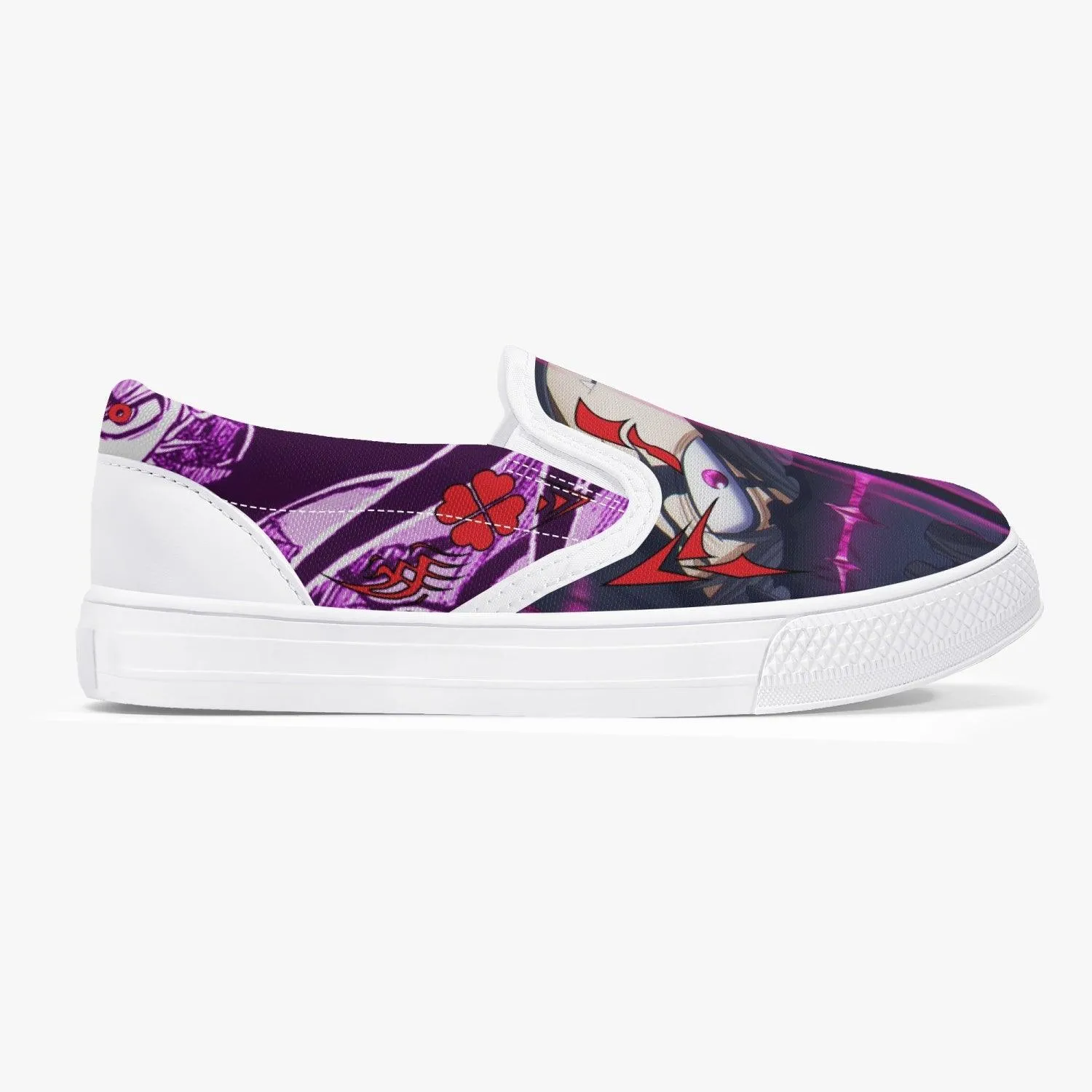 Black Clover Asta Kids Slip-Ons Anime Shoes