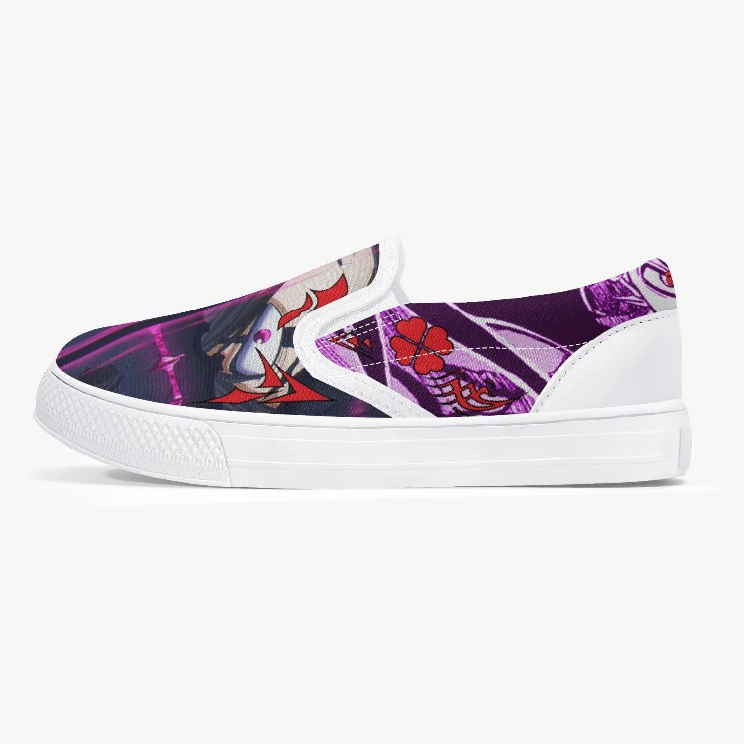 Black Clover Asta Kids Slip-Ons Anime Shoes