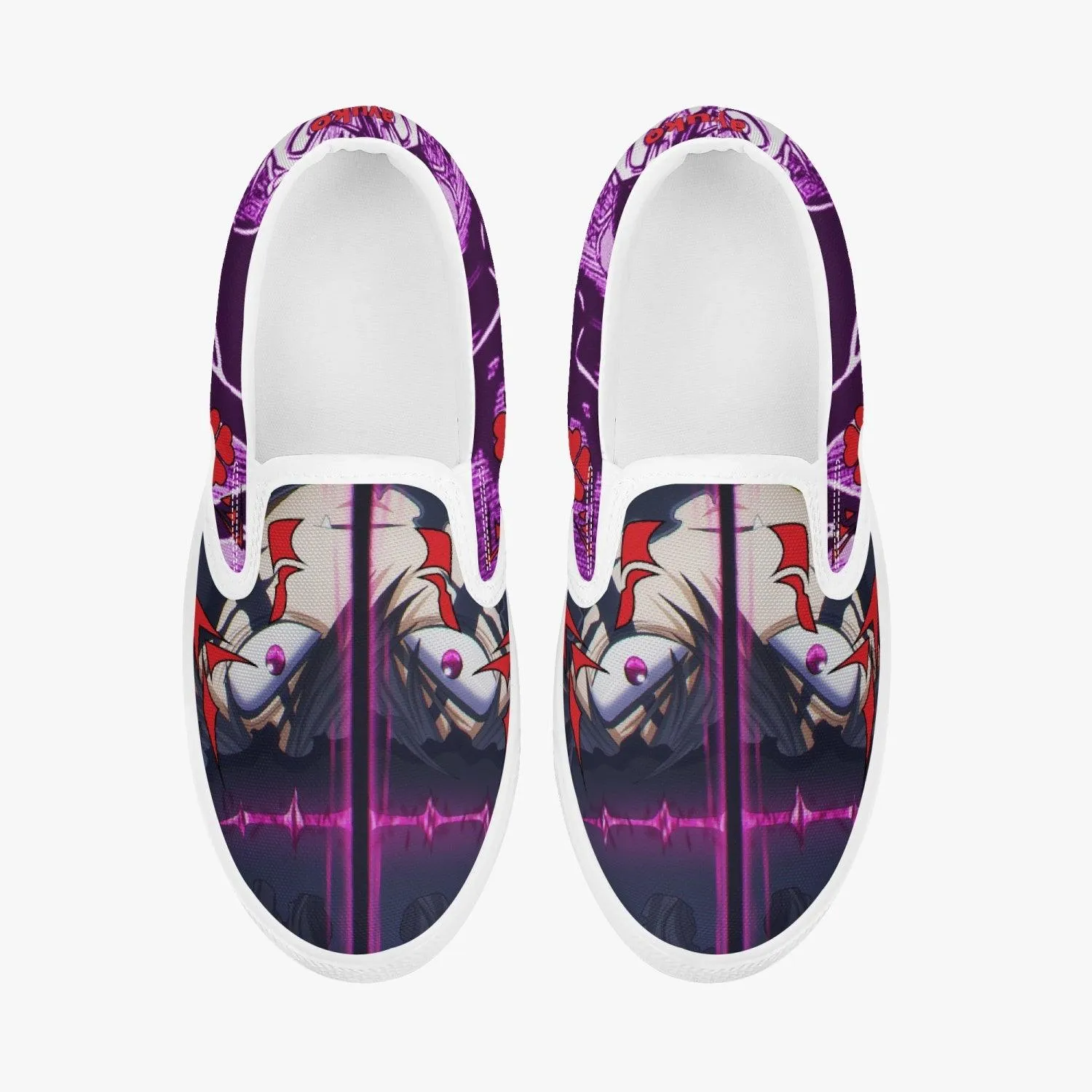 Black Clover Asta Kids Slip-Ons Anime Shoes