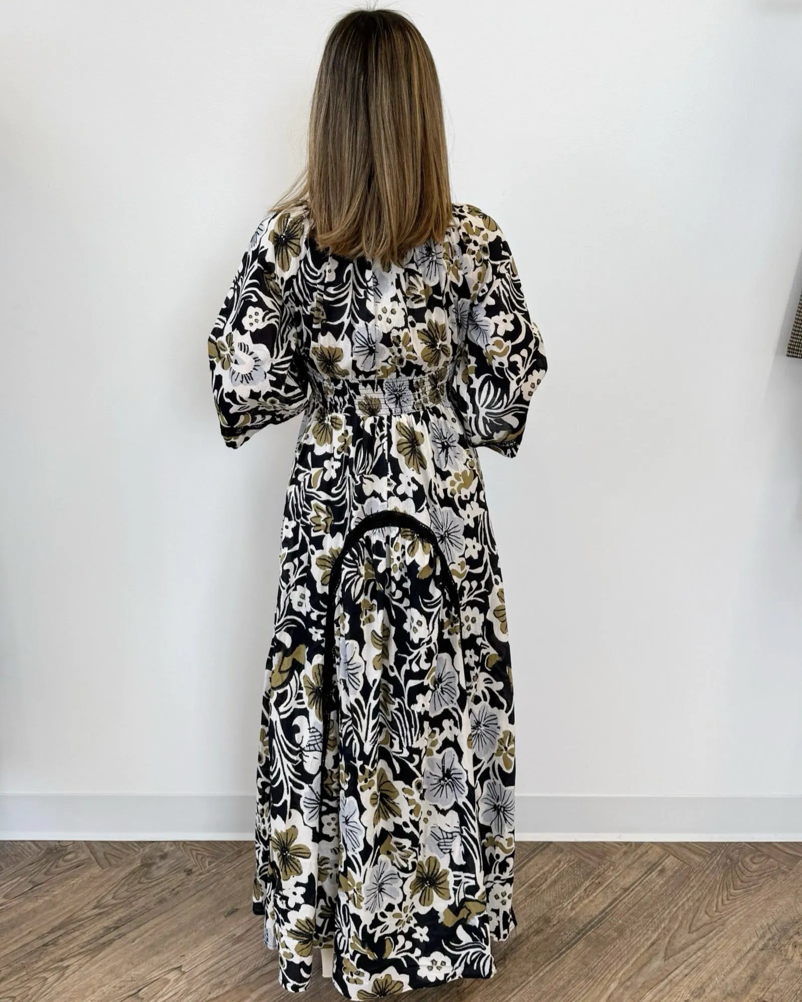 Bodhi Floral Printed Maxi Dress