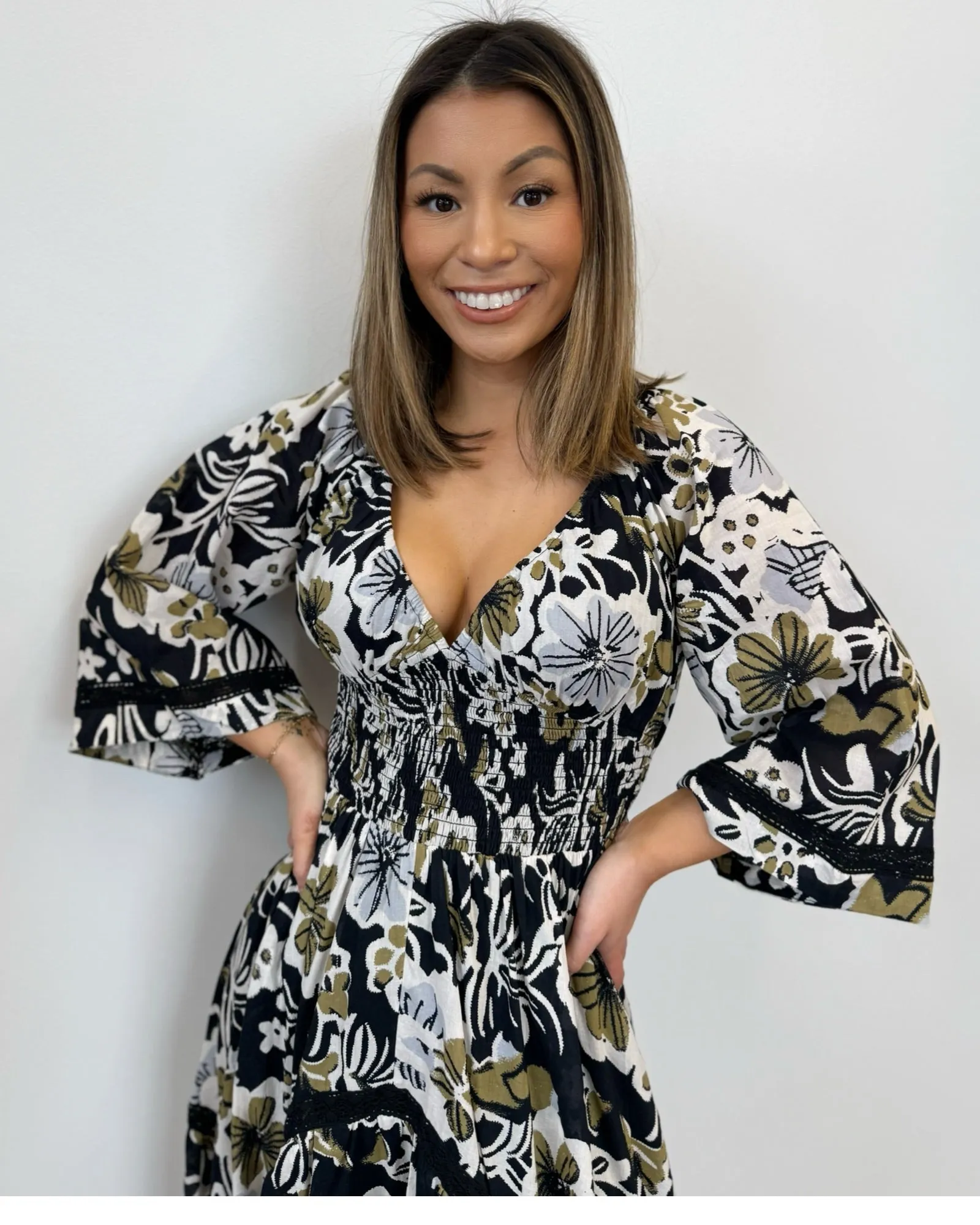 Bodhi Floral Printed Maxi Dress