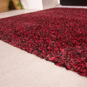 Breeze Red Eco-Friendly Washable Non Slip Thin Doormat