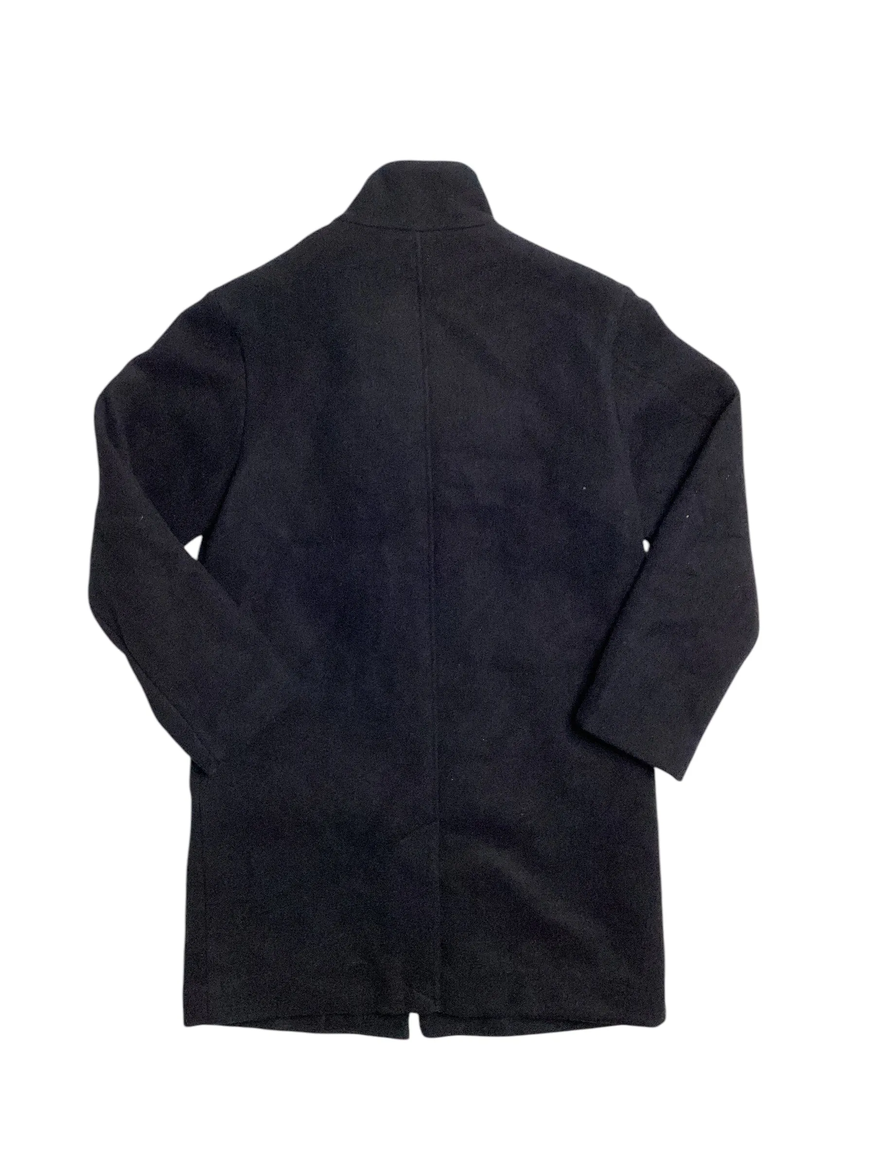 Calvin Klein Mens Modern Fit Wool Car Coat Overcoat 2XL XXL Black