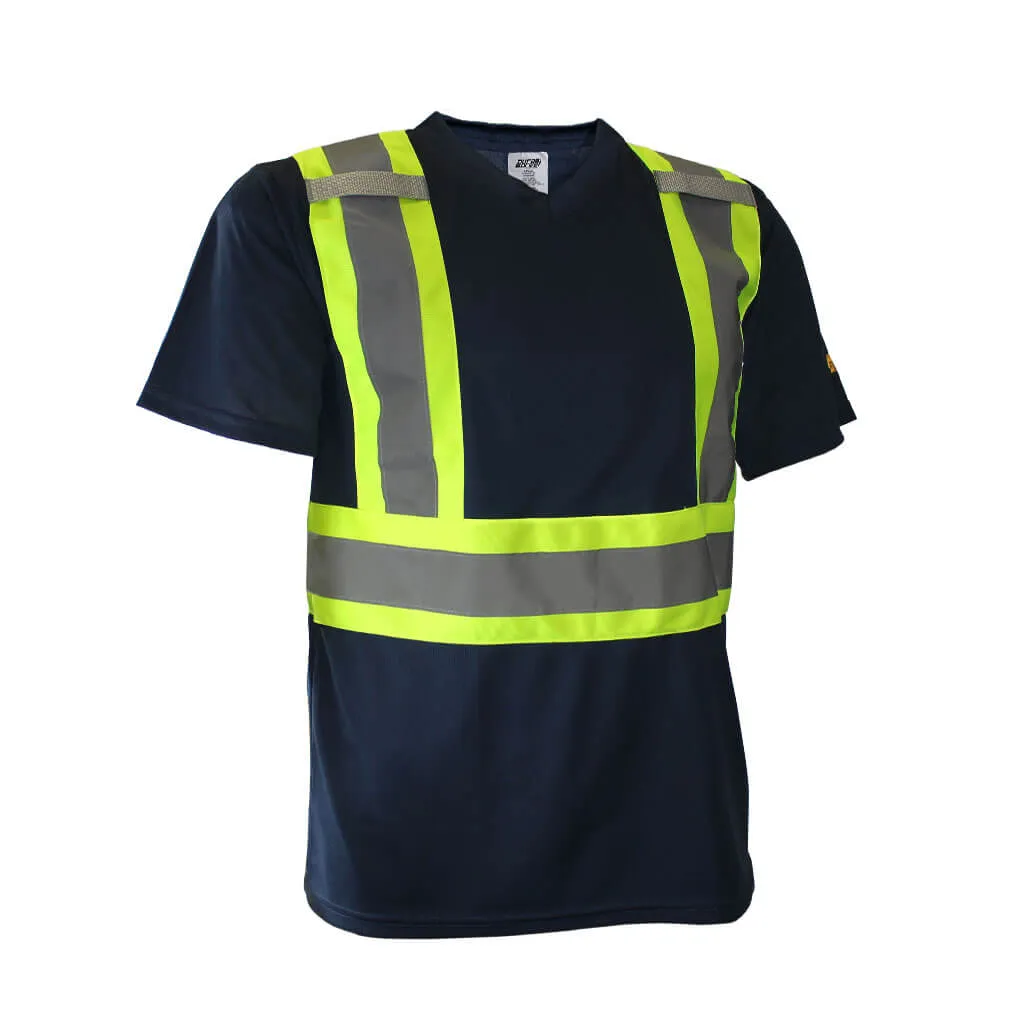 DuraDrive Men's Hi-Vis Cooling Mesh Short Sleeve Safety T-Shirt