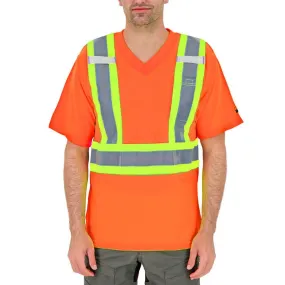 DuraDrive Men's Hi-Vis Cooling Mesh Short Sleeve Safety T-Shirt