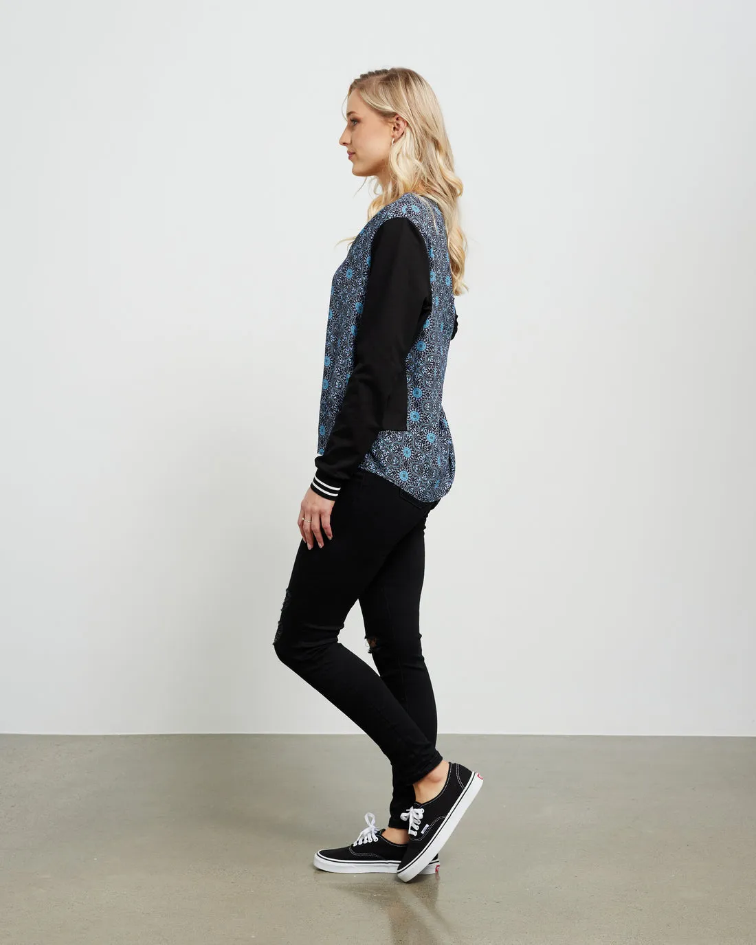 Et Alia Smith Top - Mosaic