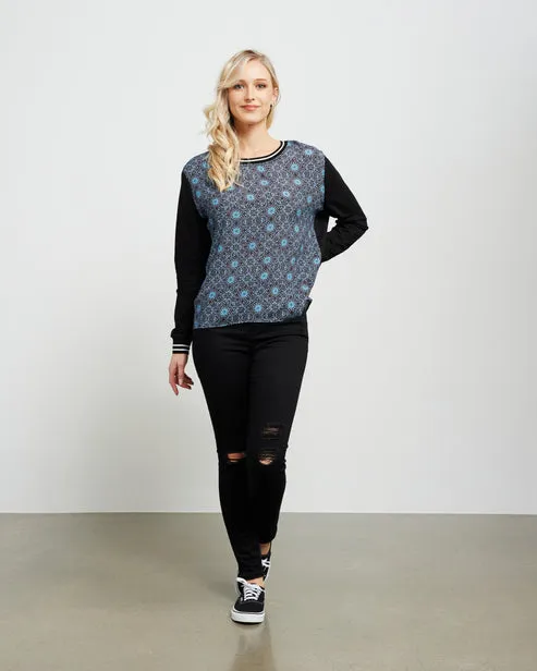 Et Alia Smith Top - Mosaic