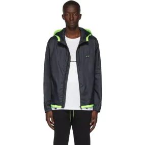 Fendi Navy Monster Eyes Track Jacket