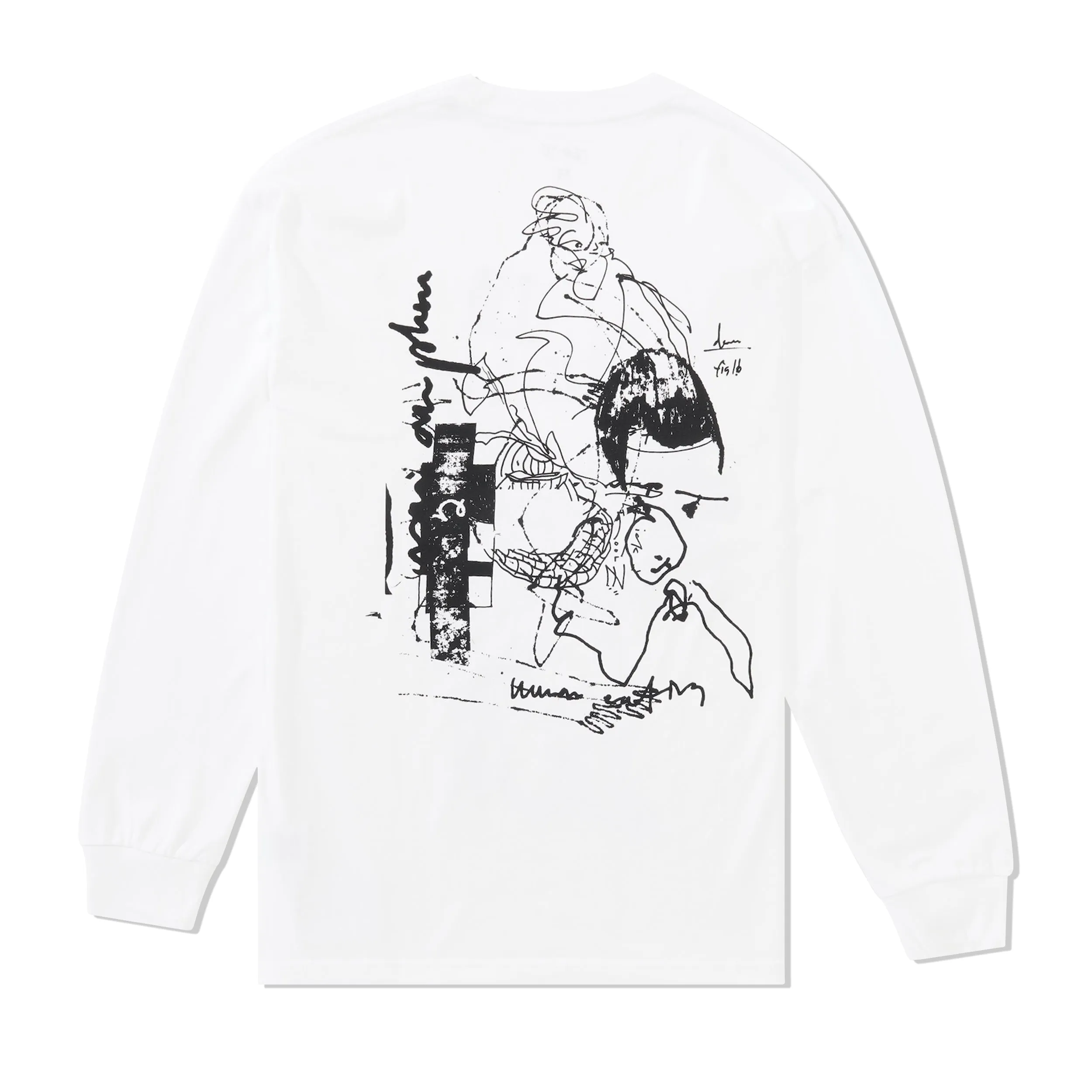 Fig 16 L/S Tee, White