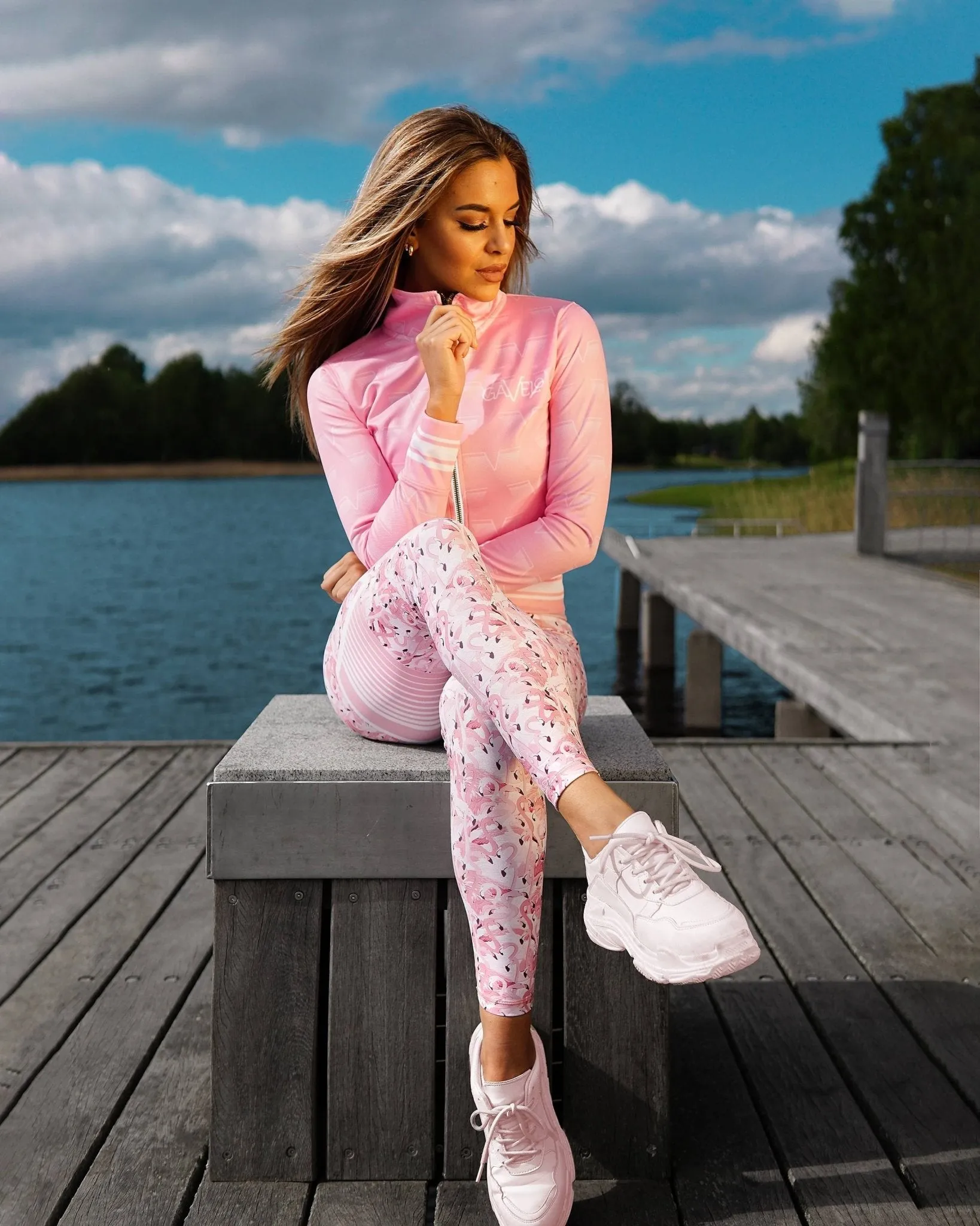 Gavelo Track Jacket Bubblegum