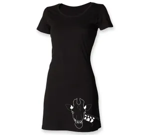 Giraffe t-shirt dress