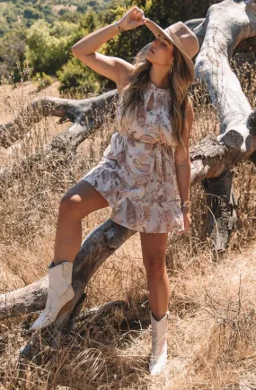 Golden Hour Mini Dress