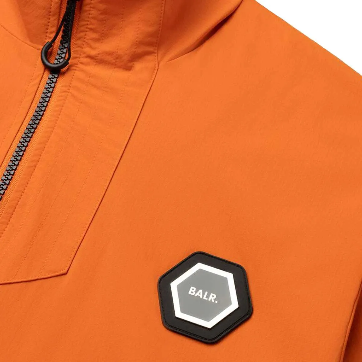 Hexline Slim Fit Track Jacket Orange