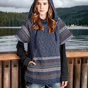 Jacquard Knit Hoodie