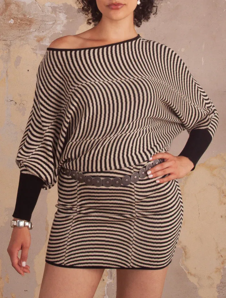 Kerisma Mirada Dress in Black/Ecru