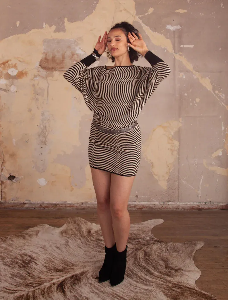 Kerisma Mirada Dress in Black/Ecru