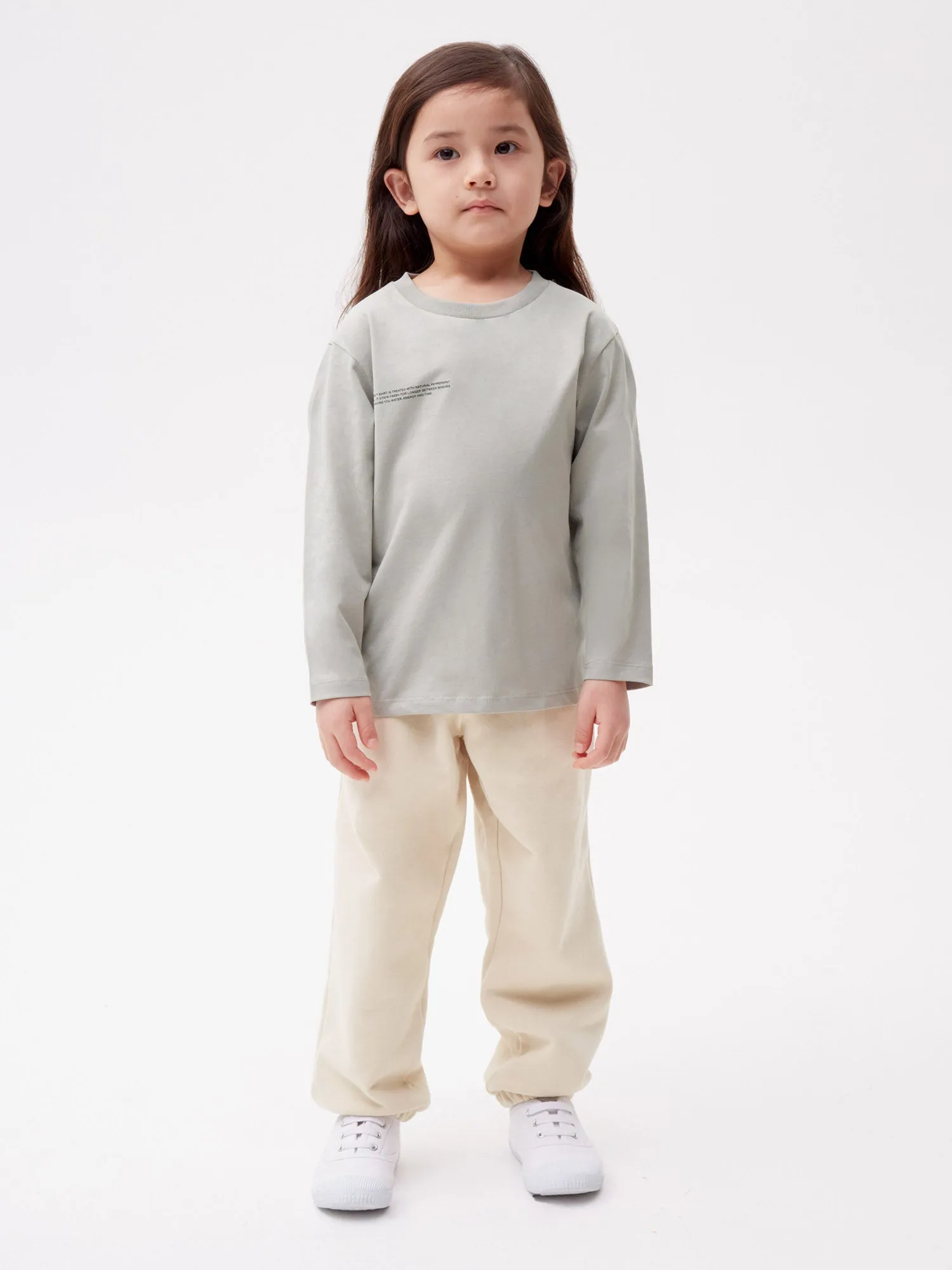 Kids' 365 Long Sleeve T-shirt-stone