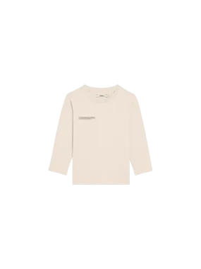 Kids' 365 Long Sleeve T-shirt—sand