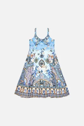 KIDS TIE FRONT MAXI DRESS 4-10 AL MANIAL PALACE MEMOIRS
