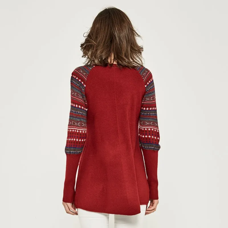 Knitted Mini Dress With Pockets