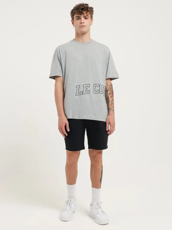 Le Coq Sportif Collegiate Tee - Mens - Grey