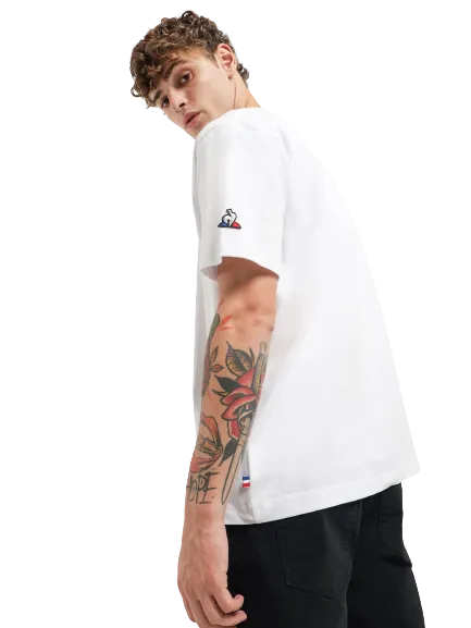 Le Coq Sportif Francaise Tee - Mens - White