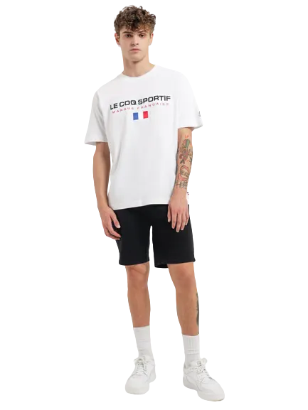 Le Coq Sportif Francaise Tee - Mens - White