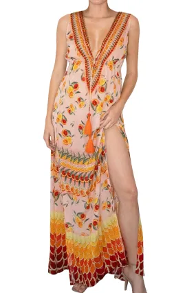 Lemon Party Wear Dress