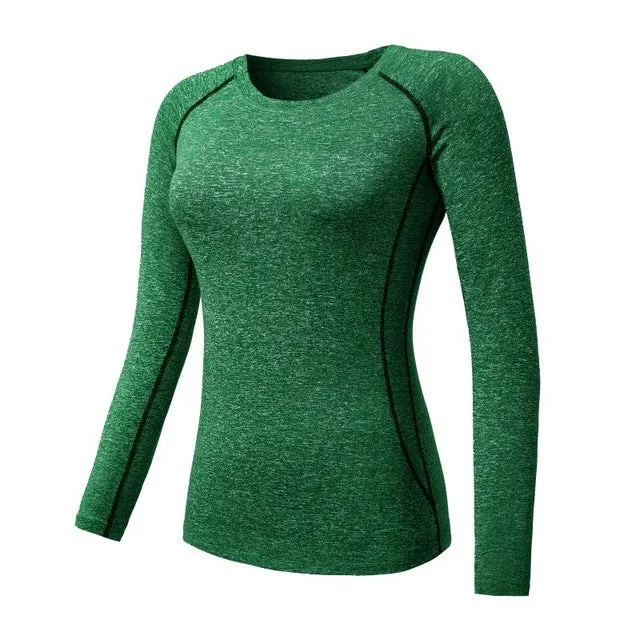 Long Sleeve Workout Running Top
