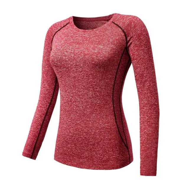 Long Sleeve Workout Running Top