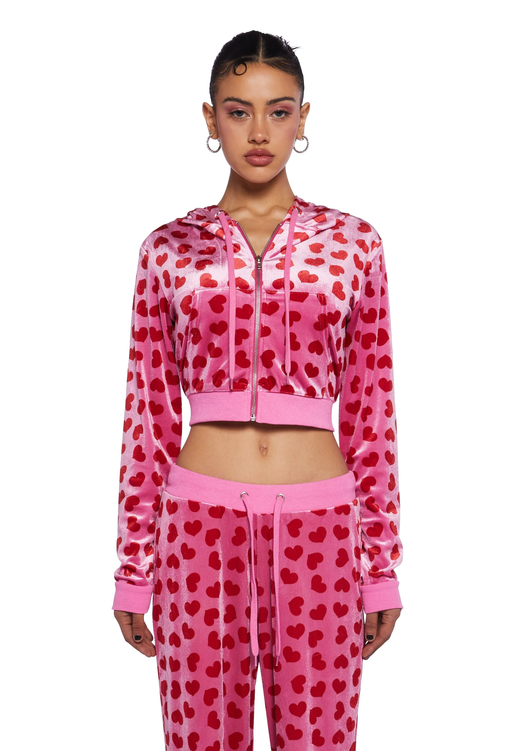 Loyal Maneater Velour Track Jacket
