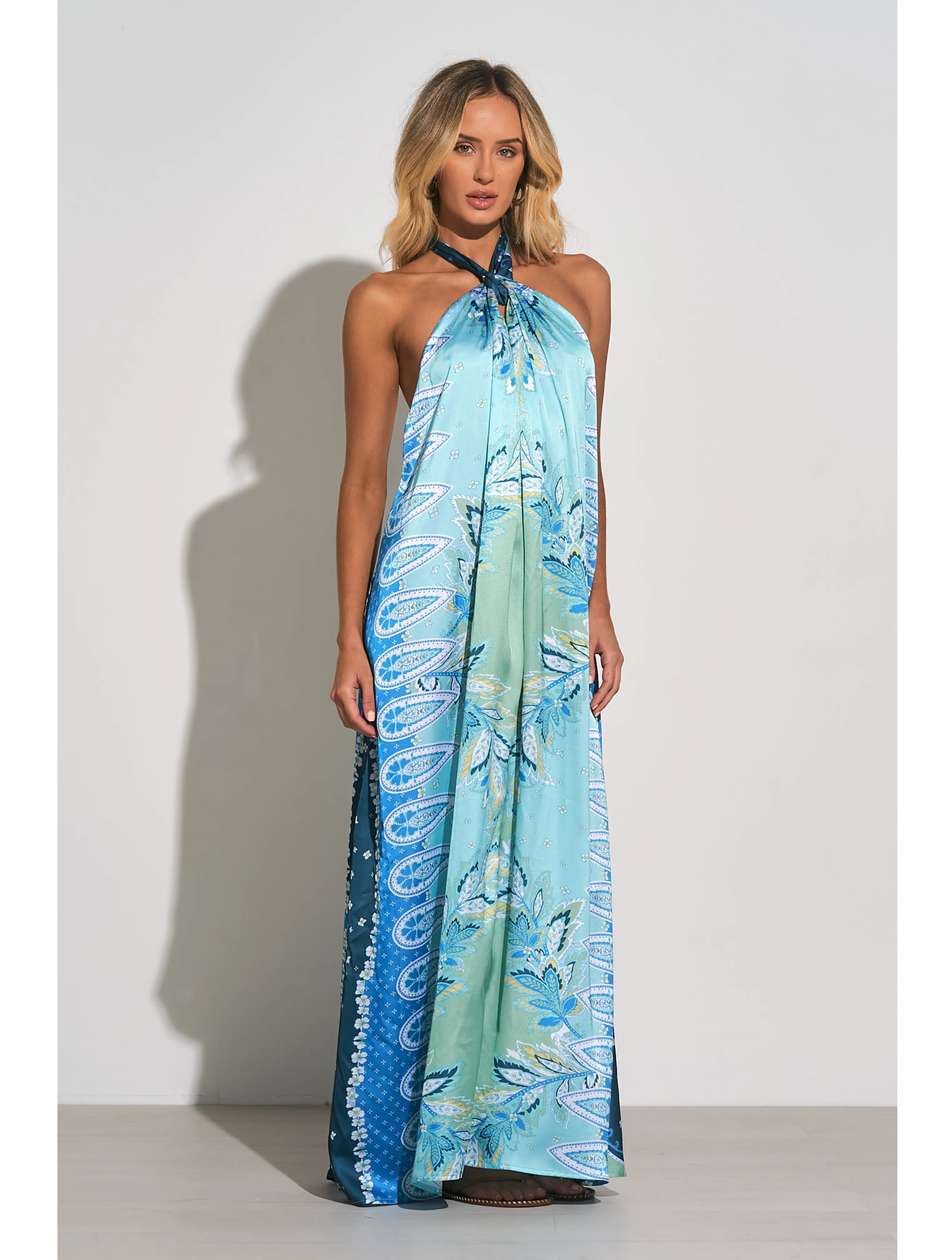 Maxi Halter Dress