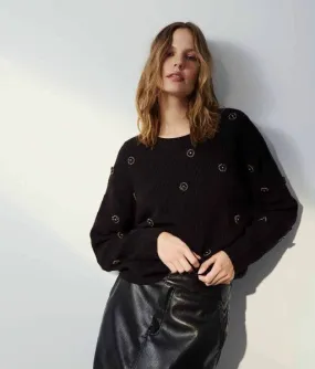 Melissa Nepton Adele Sweater - Black