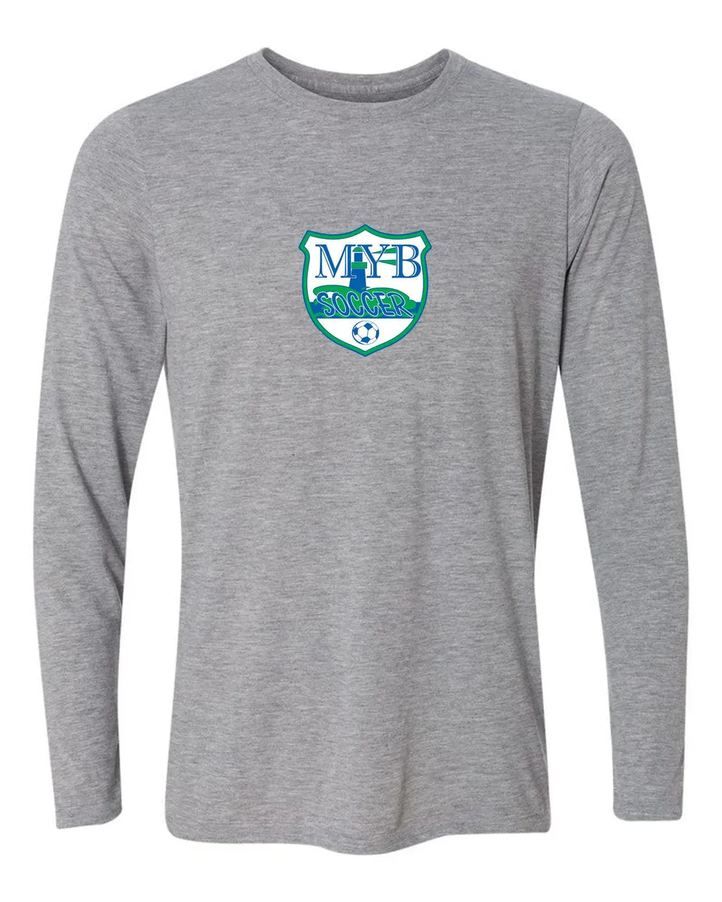 MYB Shield Long-Sleeve T-Shirt - Grey or Royal