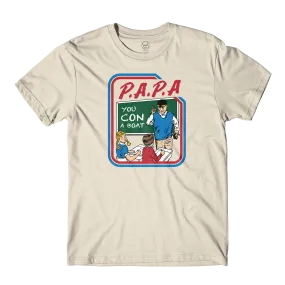 Papa Jim Classroom Natural Tee