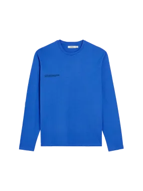 PPRMINT™ Organic Cotton Long Sleeve T-shirt Core—cobalt blue
