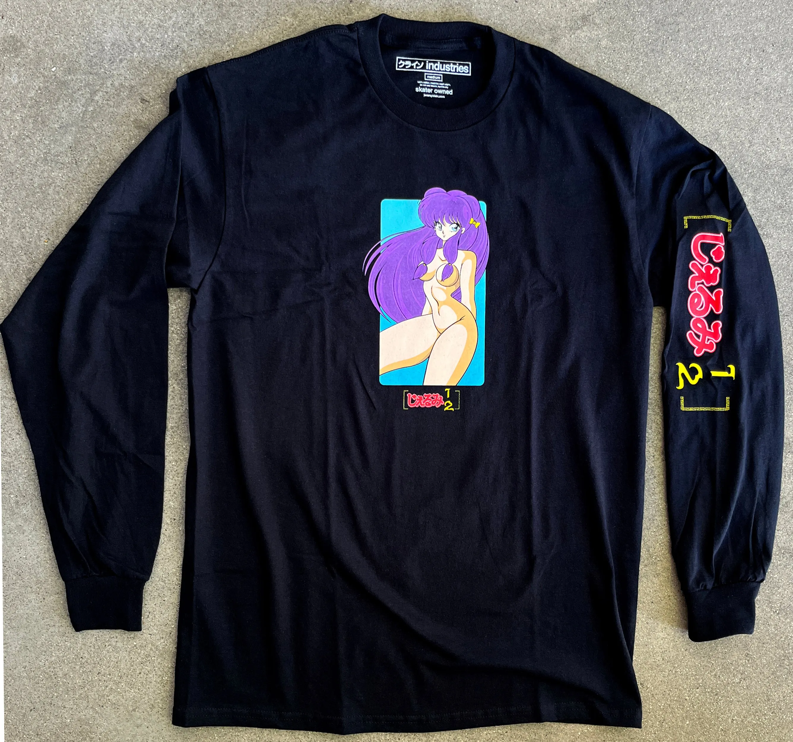 shampoo LONG SLEEVE t-shirt black