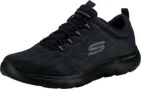 Skechers mens Skechers Men's Summits Louvin Loafer, Black, 11 US