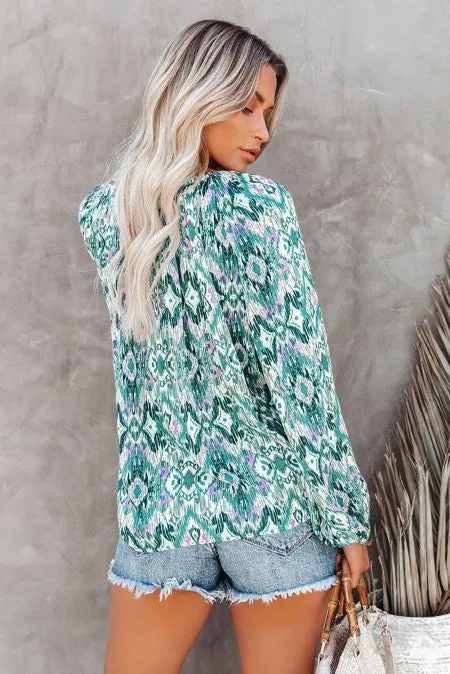 Sosah Blouse (Teal)