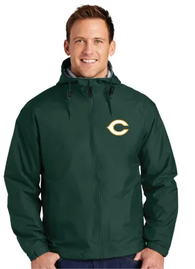 Team Jacket / Hunter/ Light Oxford / Cox High School Track and Field