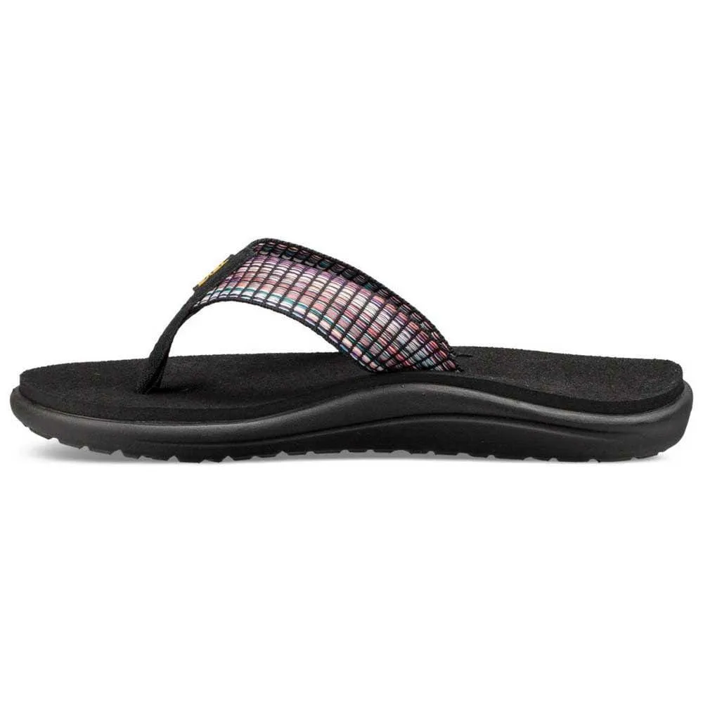 Teva Women's Voya Flips- Bar Street Black