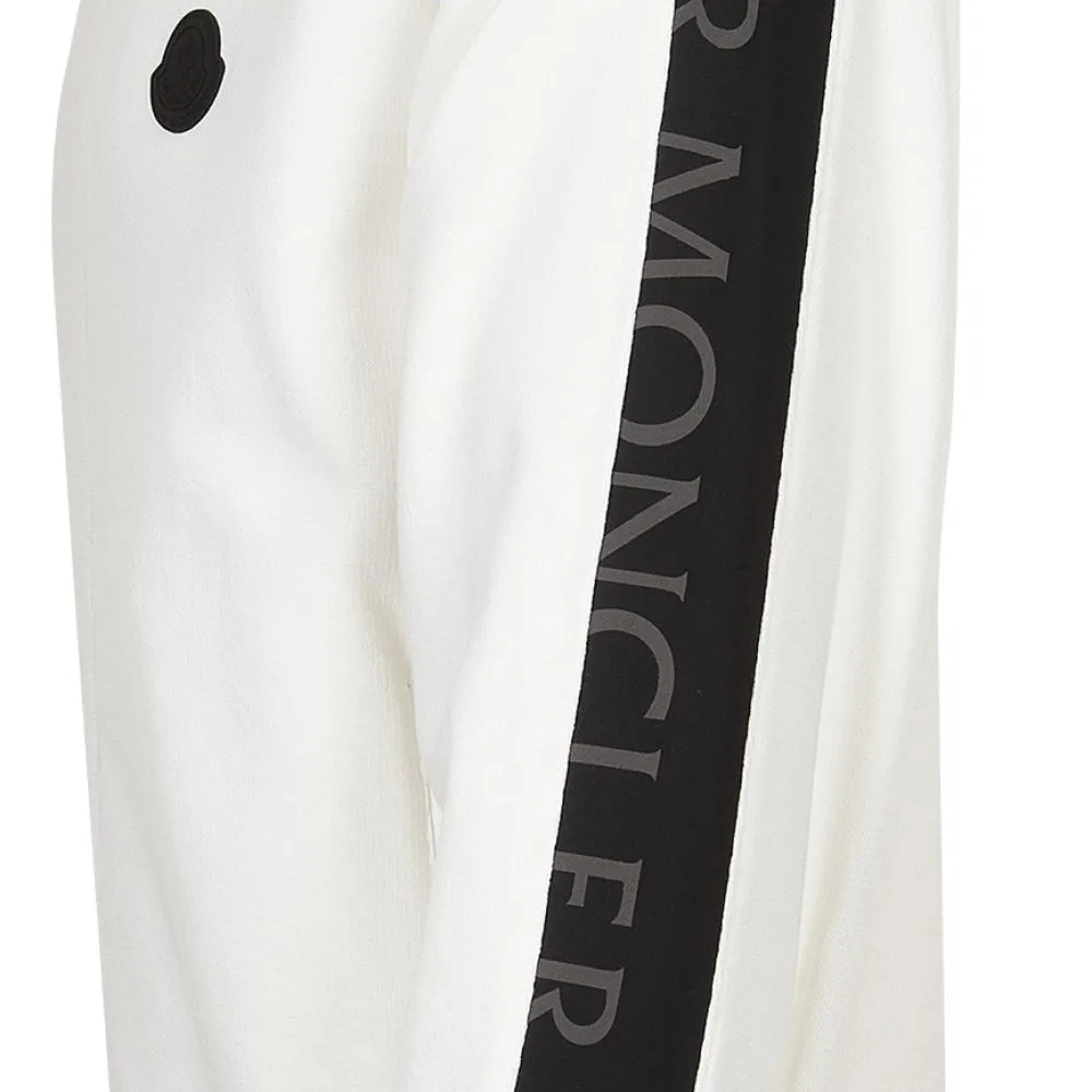 Track Jacket White & Black
