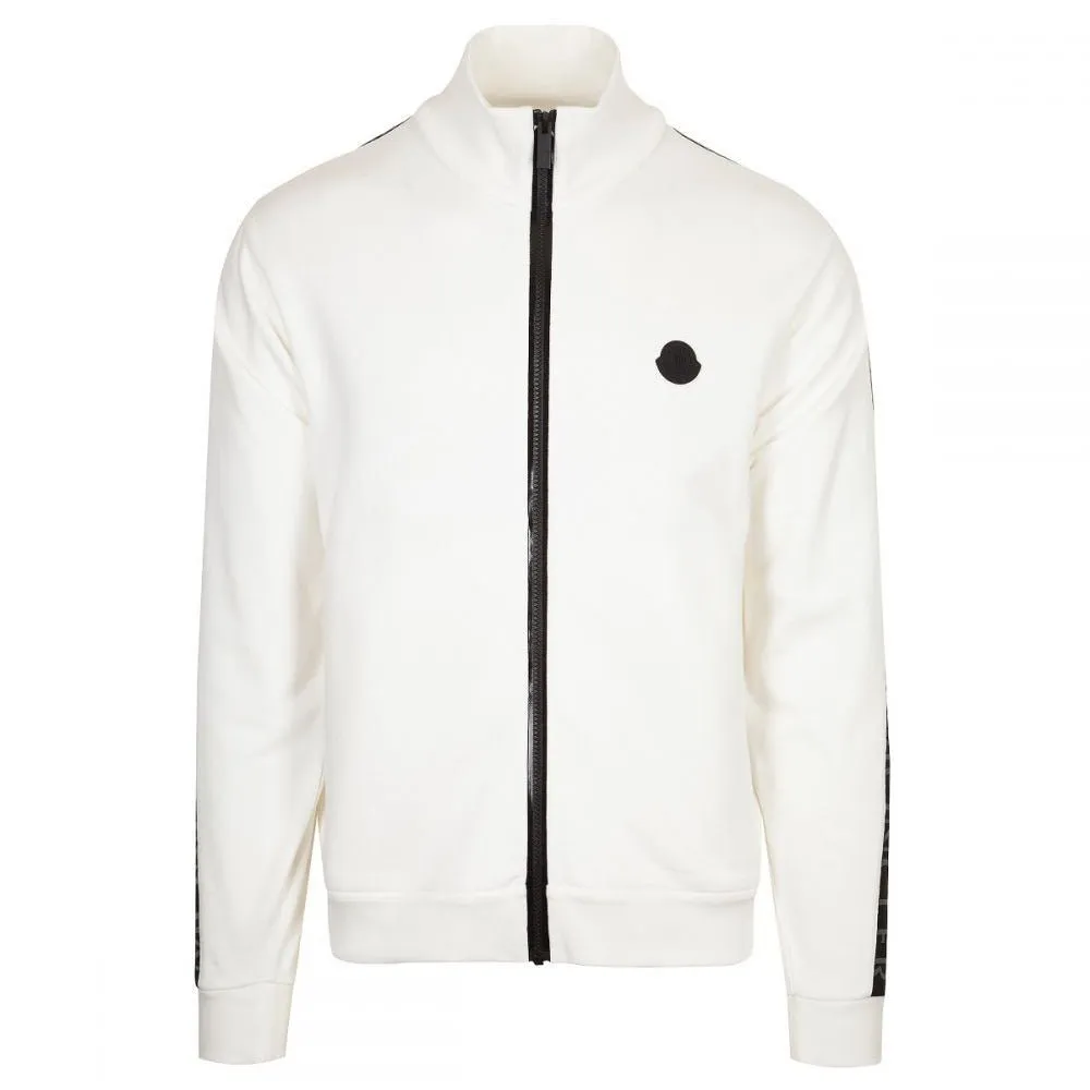 Track Jacket White & Black