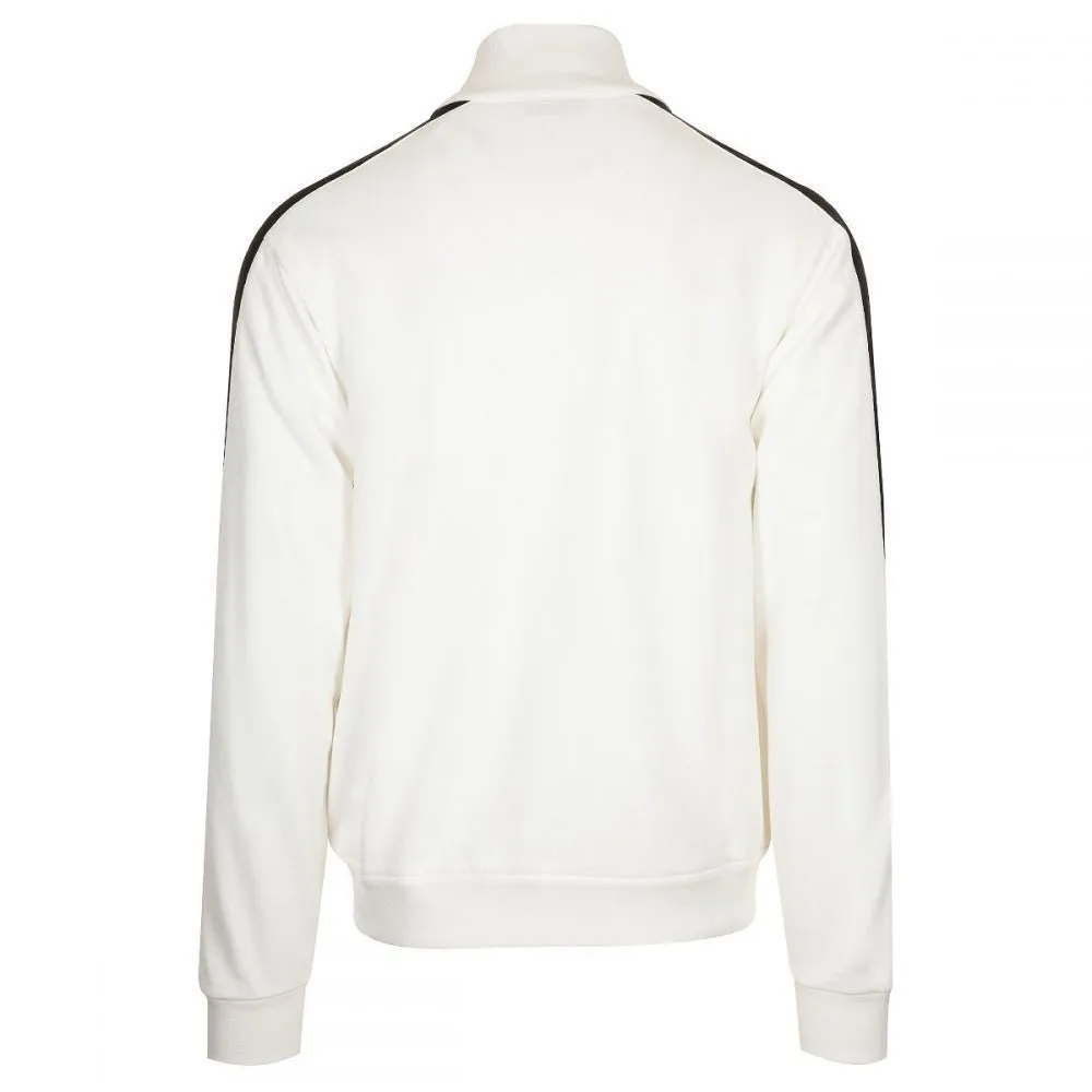 Track Jacket White & Black