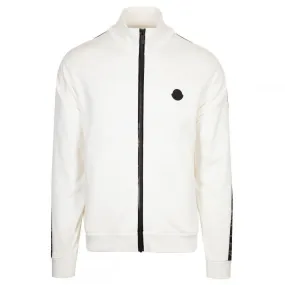 Track Jacket White & Black
