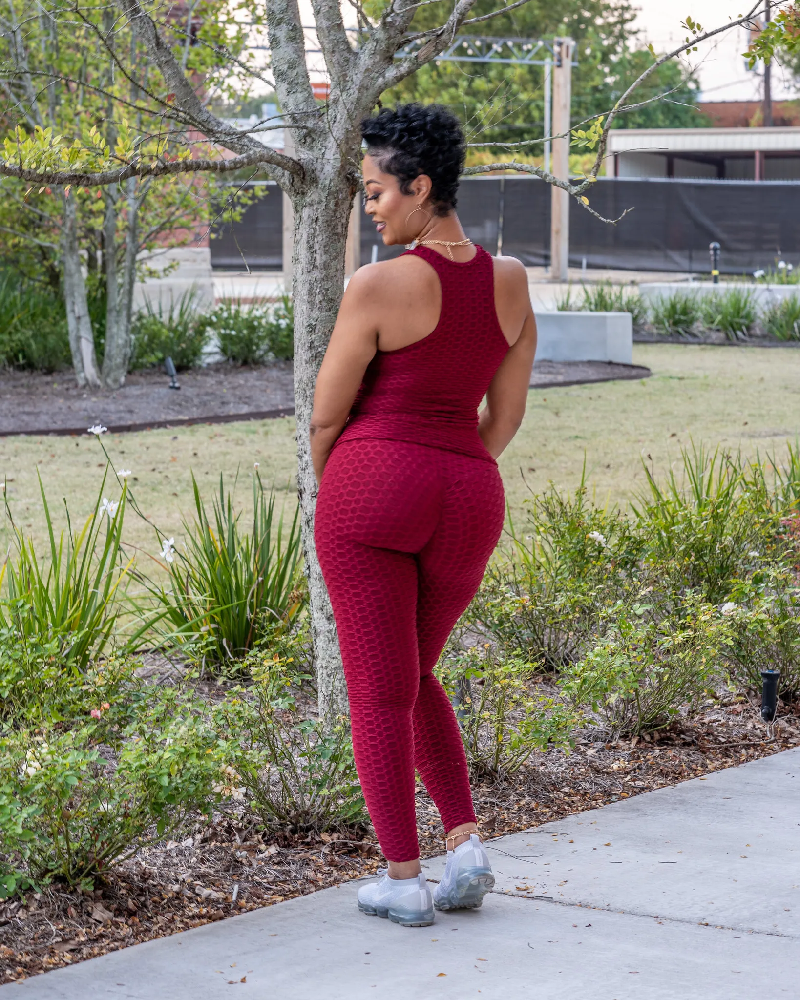 Track Star Set Burgundy