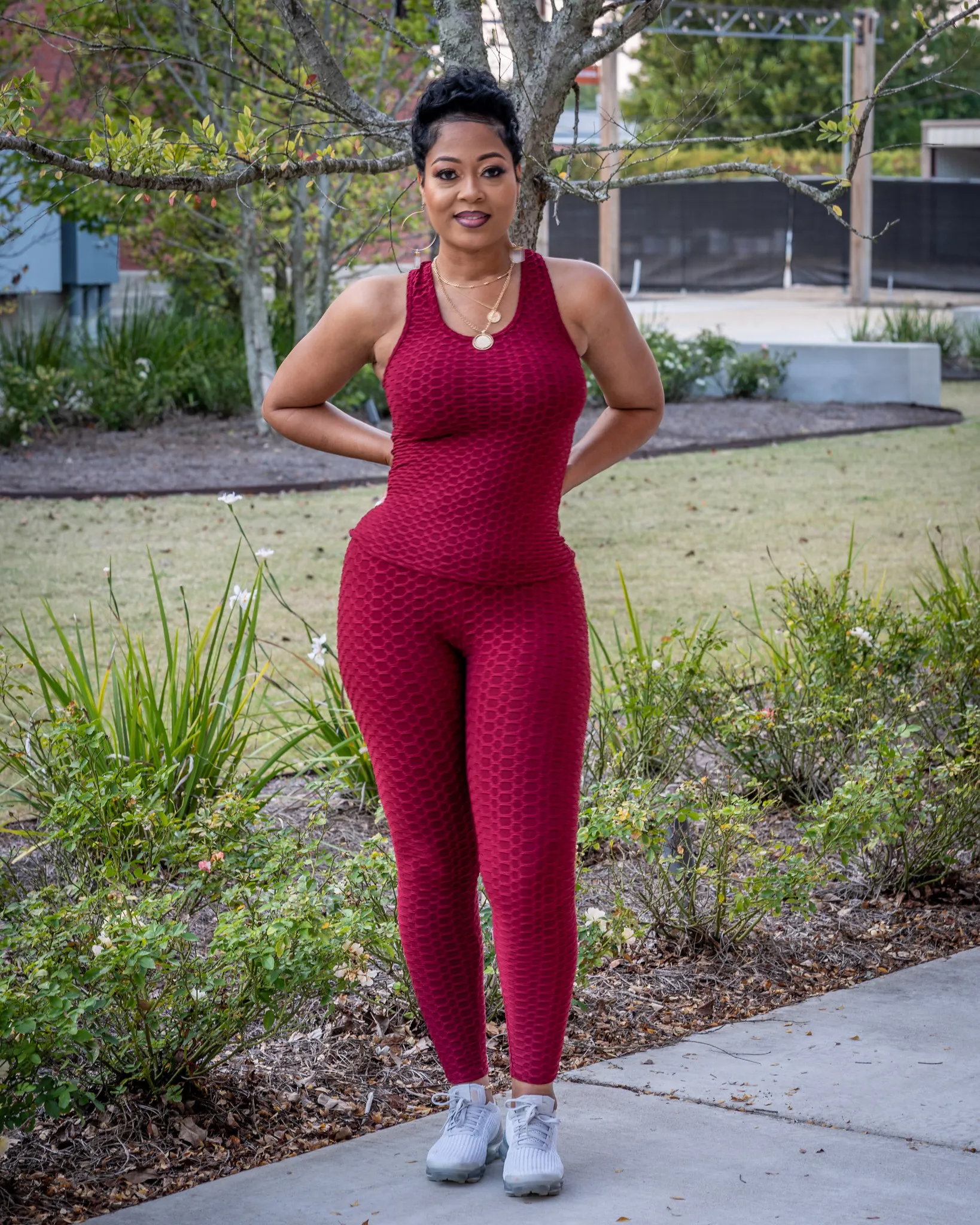 Track Star Set Burgundy