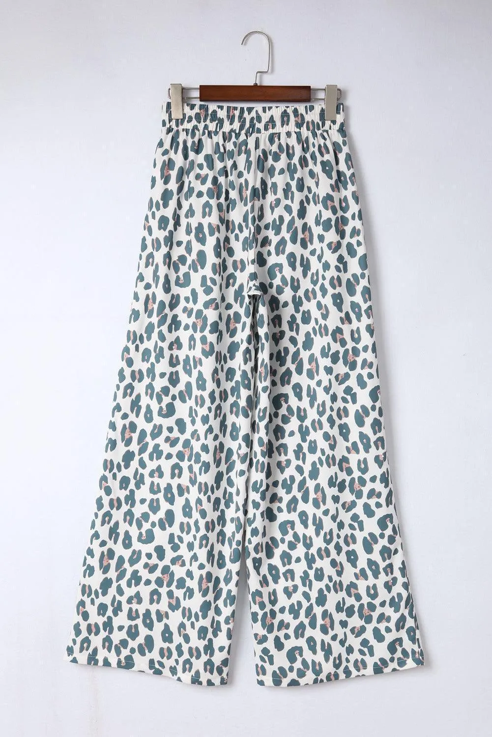 Unrestricted Leopard Print Wide Leg Culottes
